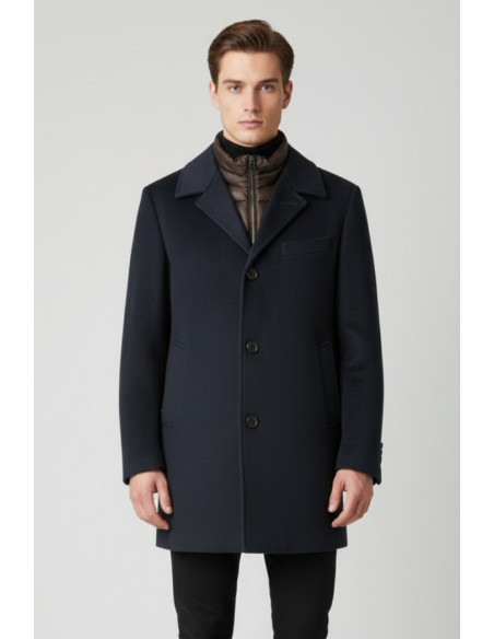 Markup cappotto in panno con pettorina interna imbottita mk9940614 [16a7ecab]