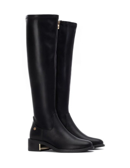Xti stivale in ecopelle stretch con zip 144722 [a08a6d53]