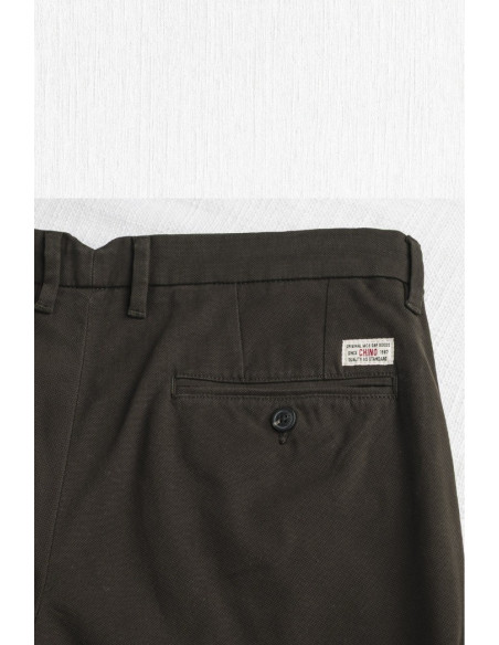 MCS pantalone chino slim in Dobby stretch 13mch100-03103 [cad71fa2]