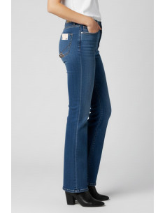 Roy Roger's jeans Marta Stone 68 flare in denim di cotone rnd091ce082907 [004ec552] 2