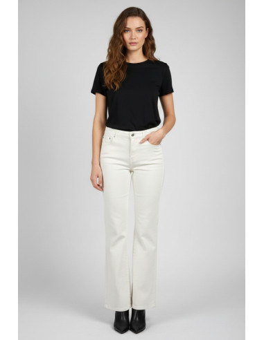 Roy Roger's jeans Marta Read flare fit in bull denim rnd091p4090112 [3c21c2bb]