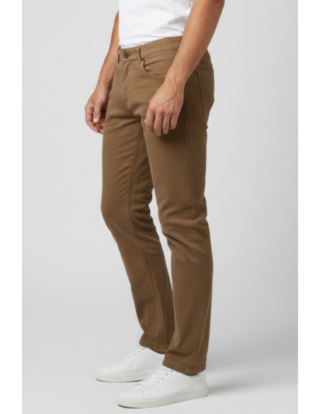 Icon jeans in denim di cotone stretch con stampa logo posteriore icuf2w6d014 [313a07d3]