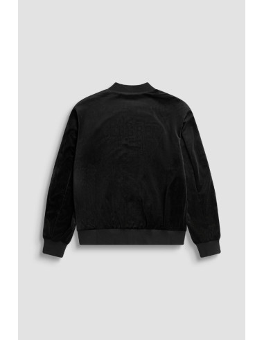 Antony Morato felpa bomber relaxed fit in velluto mmfl01115-fa150228 [5c3e86af]