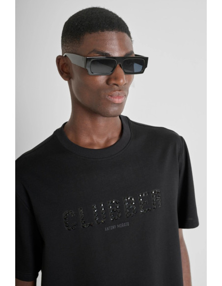 Antony Morato t-shirt relaxed fit in jersey di cotone party collection mmks02594-fa100258 [085ffa91]
