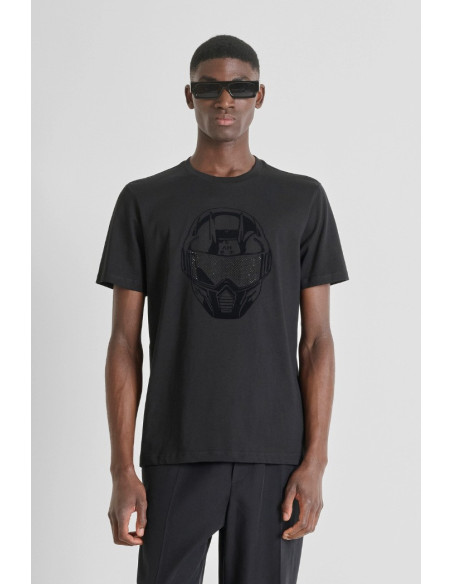 Antony Morato t-shirt regular fit in jersey di cotone party collection mmks02597-fa100240 [013d091f]