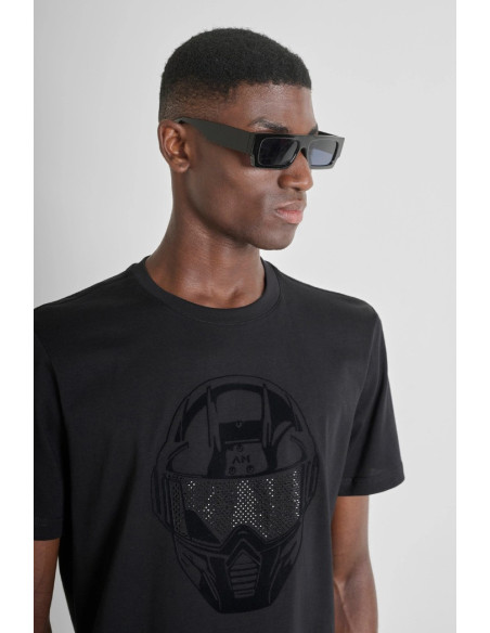 Antony Morato t-shirt regular fit in jersey di cotone party collection mmks02597-fa100240 [d81b4a12]