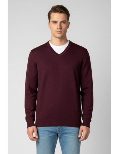 Baci & Abbracci maglia con scollo a V 450004 [0236d772]
