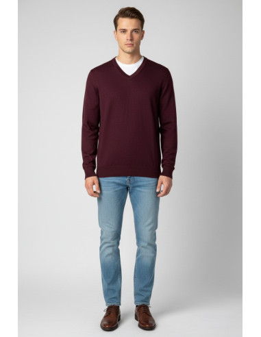 Baci & Abbracci maglia con scollo a V 450004 [695d1265]