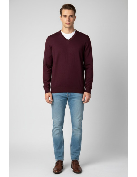 Baci & Abbracci maglia con scollo a V 450004 [695d1265]