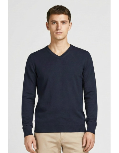 Markup maglia scollo a V in misto viscosa mk20011 [bd64a7eb]