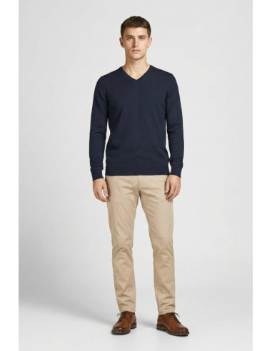 Markup maglia scollo a V in misto viscosa mk20011 [d60f62fc]