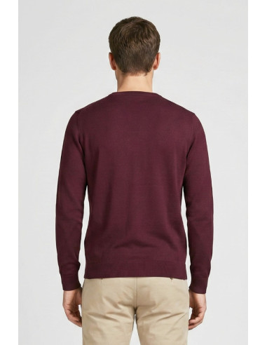 Markup maglia scollo a V in misto viscosa mk20011 [5aaa4ce0]