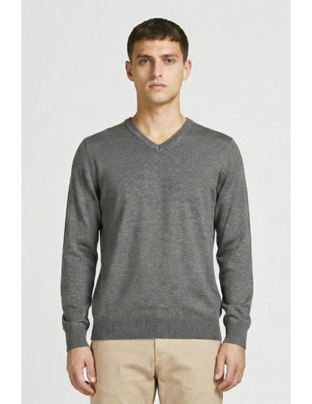 Markup maglia scollo a V in misto viscosa mk20011 [55f5a35c]