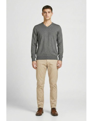 Markup maglia scollo a V in misto viscosa mk20011 [3e9e664b]