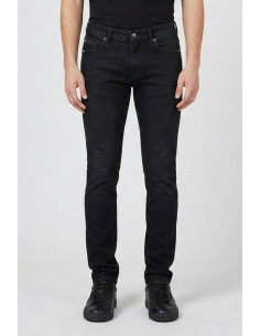 John Richmond jeans slim fit in denim nero Landis Uma25348je [c8d7af7f]