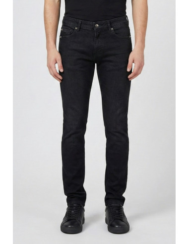 John Richmond jeans slim fit in denim nero Landis Uma25348je [c8d7af7f]