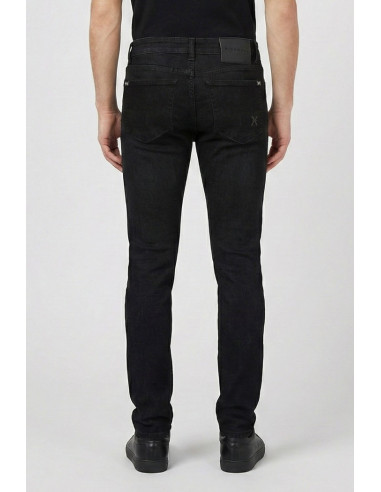 John Richmond jeans slim fit in denim nero Landis Uma25348je [a6ec2d76]