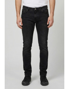 John Richmond jeans slim tapered fit in denim nero Helia Uma25164je [043d2466]