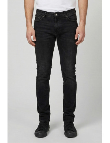 John Richmond jeans slim tapered fit in denim nero Helia Uma25164je [043d2466]
