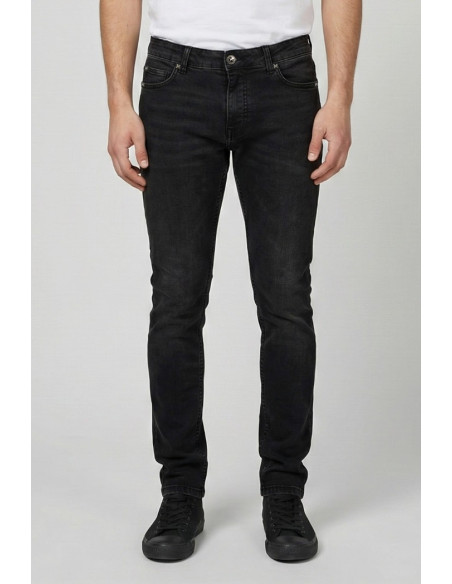 John Richmond jeans slim tapered fit in denim nero Helia Uma25164je [043d2466]