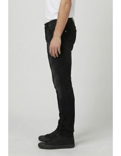 John Richmond jeans slim tapered fit in denim nero Helia Uma25164je [043d2466] 2