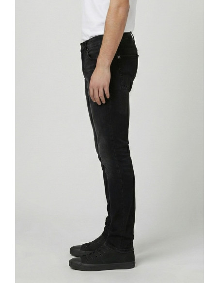 John Richmond jeans slim tapered fit in denim nero Helia Uma25164je [dd1b676b]