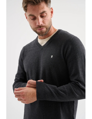 Jaggy maglia scollo a V rasata Ulrich jmu003dz123252 [113a2b45]