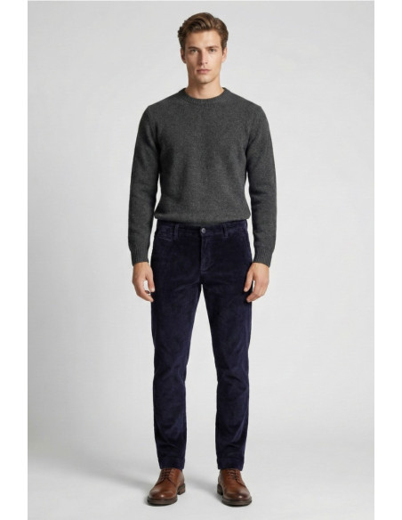 Markup pantalone regular in velluto millerighe in cotone stretch mk9950109 [d585b124]