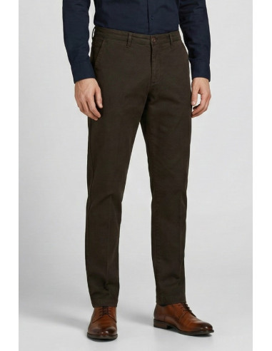 Moro pantaloni chino regular fit in misto cotone mi2679 [94793143]