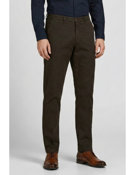 Moro pantaloni chino regular fit in misto cotone mi2679 [94793143]