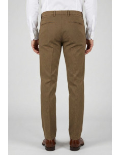 Moro pantalone chino con texture lavorata mi2677 [39e98b22] 2