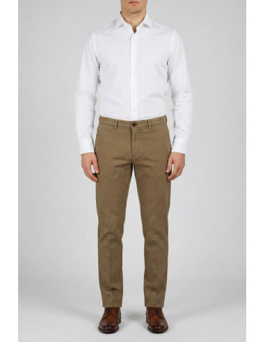 Moro pantalone chino con texture lavorata mi2677 [57d2092b]