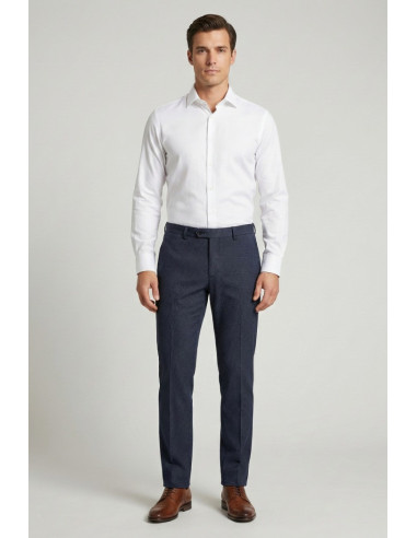 Moro pantalone chino con texture lavorata mi2677 [bda5823c]