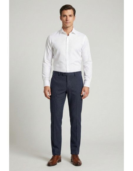 Moro pantalone chino con texture lavorata mi2677 [bda5823c]
