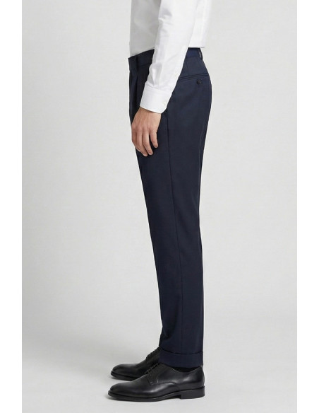 Moro pantalone sartoriale con cinta alta e pences mit2651 [bcfb9c72]