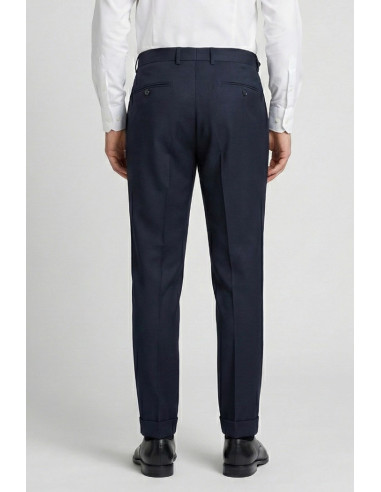 Moro pantalone sartoriale con cinta alta e pences mit2651 [0be65d76]