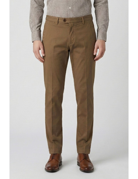 Moro pantalone chino capri in raso di cotone mi2612 [61ba438c]