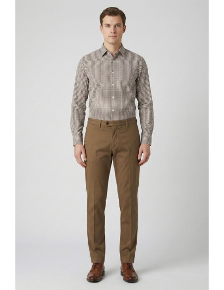 Moro pantalone chino capri in raso di cotone mi2612 [0ad1869b]