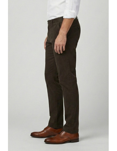 Moro pantalone chino capri in raso di cotone mi2612 [c5480a63]