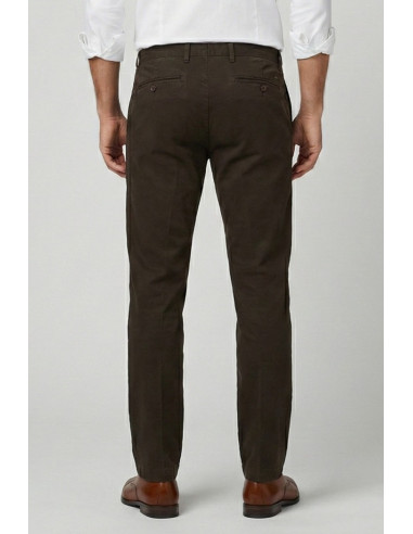 Moro pantalone chino capri in raso di cotone mi2612 [7255cb67]