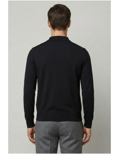 Galerie cardigan collo polo con bottoni mm803 [02db902b]