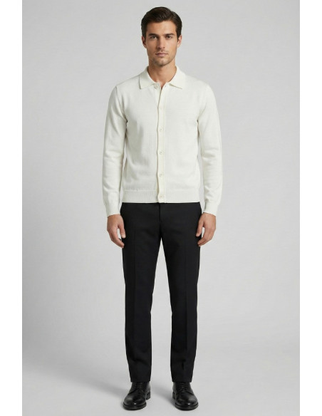Galerie cardigan collo polo con bottoni mm803 [6ee8a4fc]