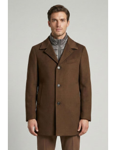 Markup cappotto in panno con pettorina interna imbottita mk9940614 [d4bbfb46]