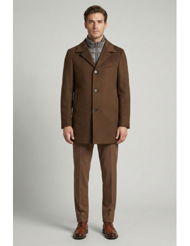 Markup cappotto in panno con pettorina interna imbottita mk9940614 [08cdff55]