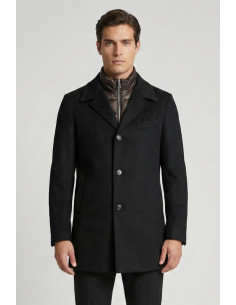 Markup cappotto in panno con pettorina interna imbottita mk9940614 [a6bbee21]