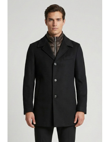 Markup cappotto in panno con pettorina interna imbottita mk9940614 [a6bbee21]