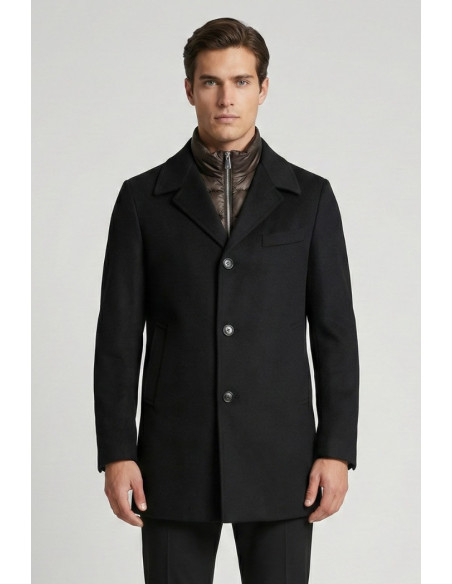 Markup cappotto in panno con pettorina interna imbottita mk9940614 [a6bbee21]