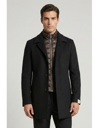 Markup cappotto in panno con pettorina interna imbottita mk9940614 [7f9dad2c]