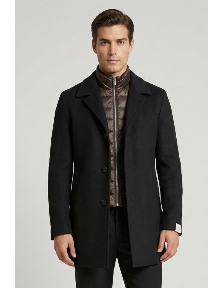 Markup cappotto in panno con pettorina interna imbottita mk9940614 [7f9dad2c]