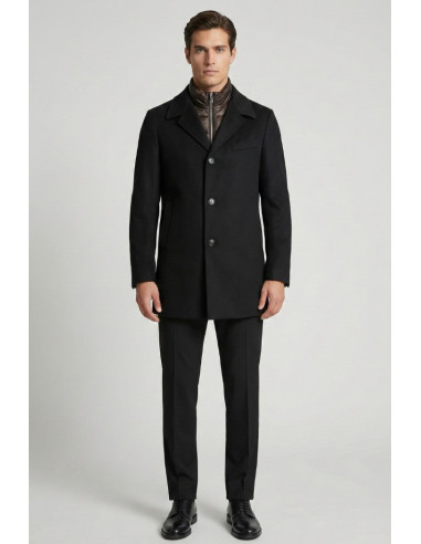 Markup cappotto in panno con pettorina interna imbottita mk9940614 [193772af]